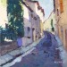 Winding Street, Gigondas 16x16