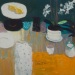 Still LIfe with Jugs and Plants 24x32 2016